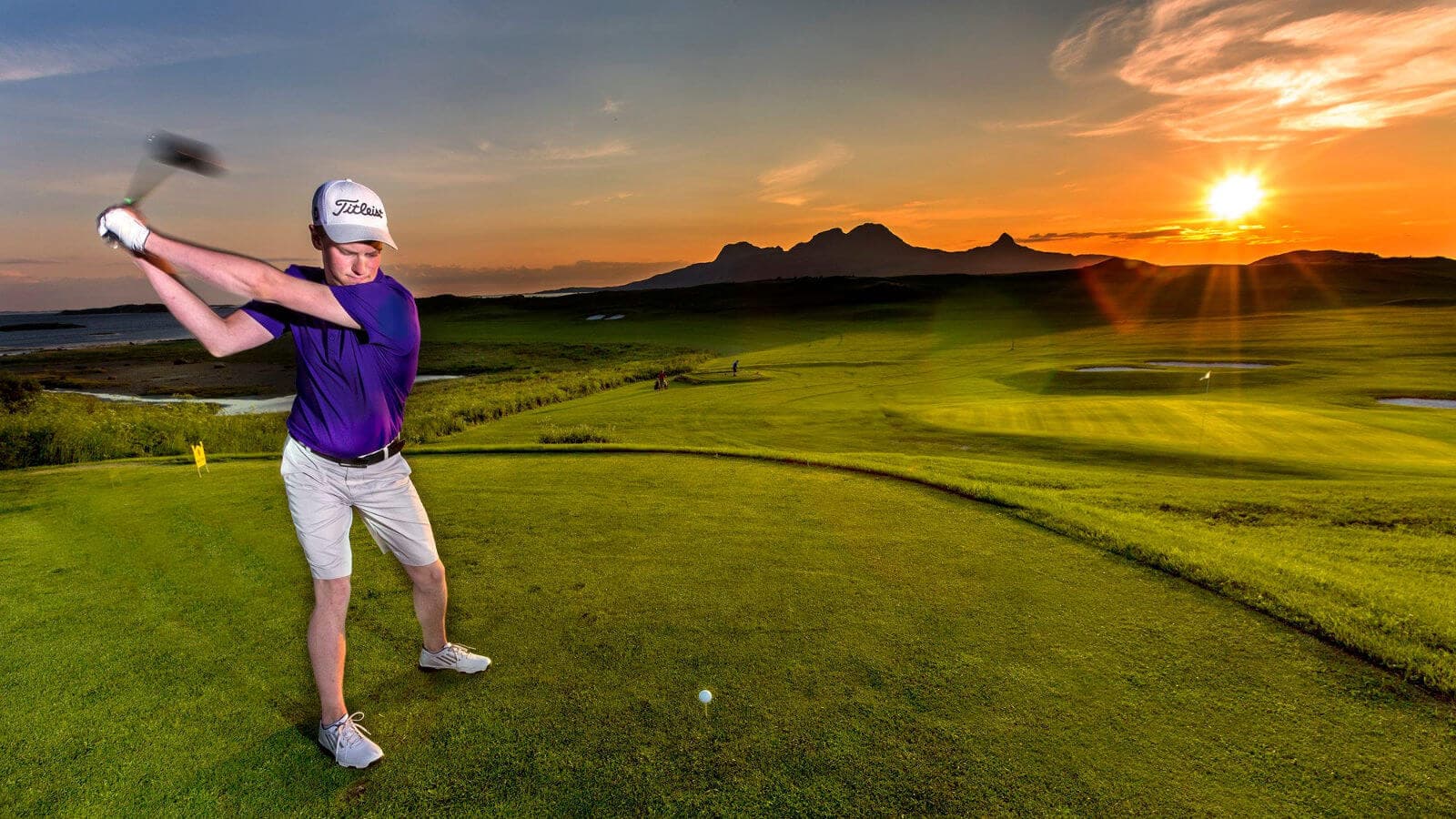 Vakkert på Salten Golfklubb (Bodø Golfpark)