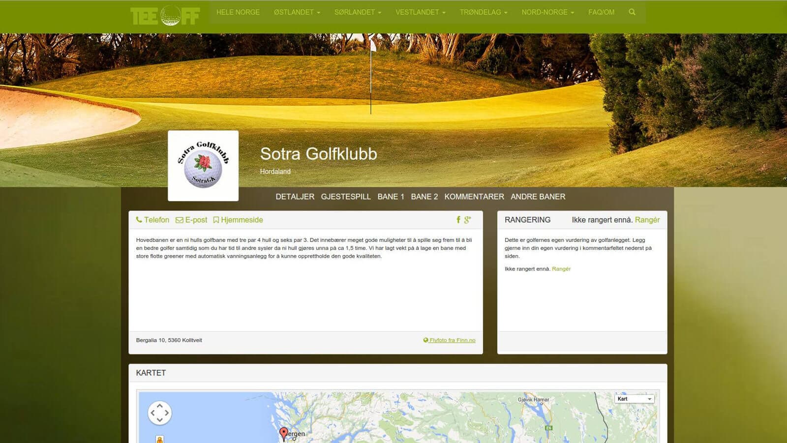 Sotra Golfklubb under radaren