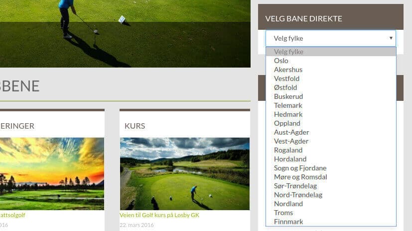 Nå må du klikke mindre for å finne banene på TeeOff!